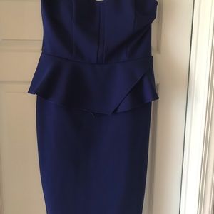 Bisou Bisou Size 16 Blue Dress